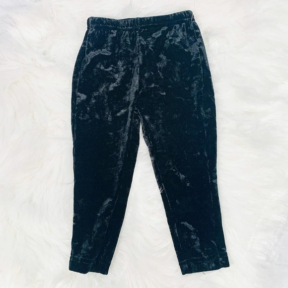 JESSICA Simpson Black Velvet Pants Baby Girl - Picture 2 of 4